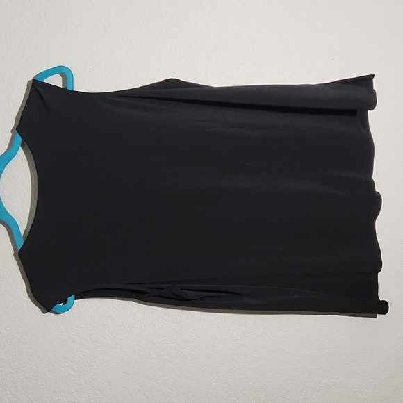 Mi Lieux Tank Top Womens Size M Chain Shoulder Sleeveless Shirt - Picture 4 of 8